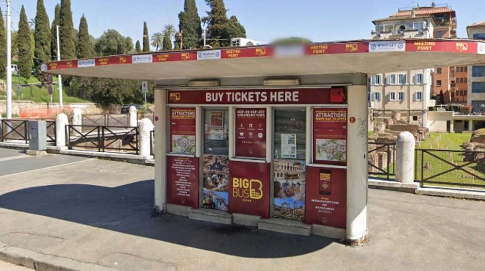a sign above a store