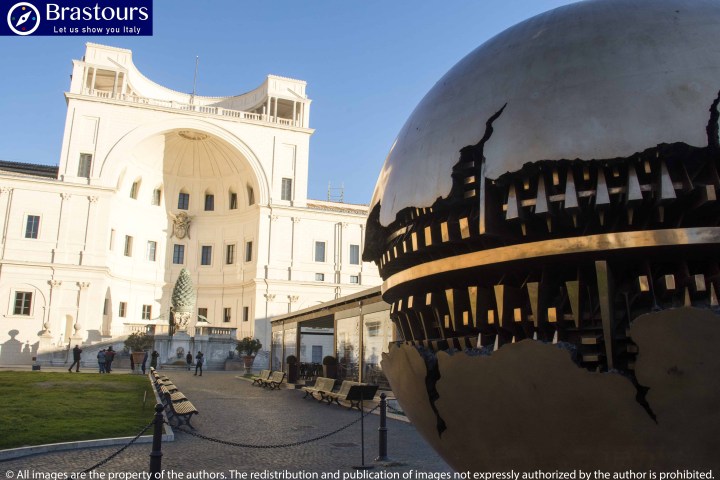 a large white building